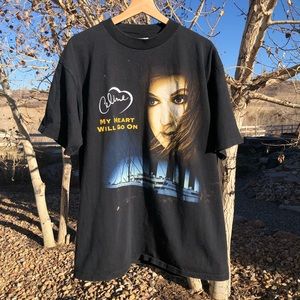 Vintage ‘99 Celine Dion World Tour Tee🔥